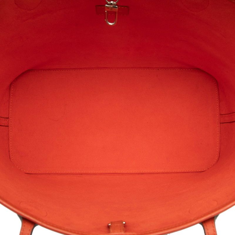 Louis Vuitton Epi Neverfull MM Pimon Orange Leather — view 5