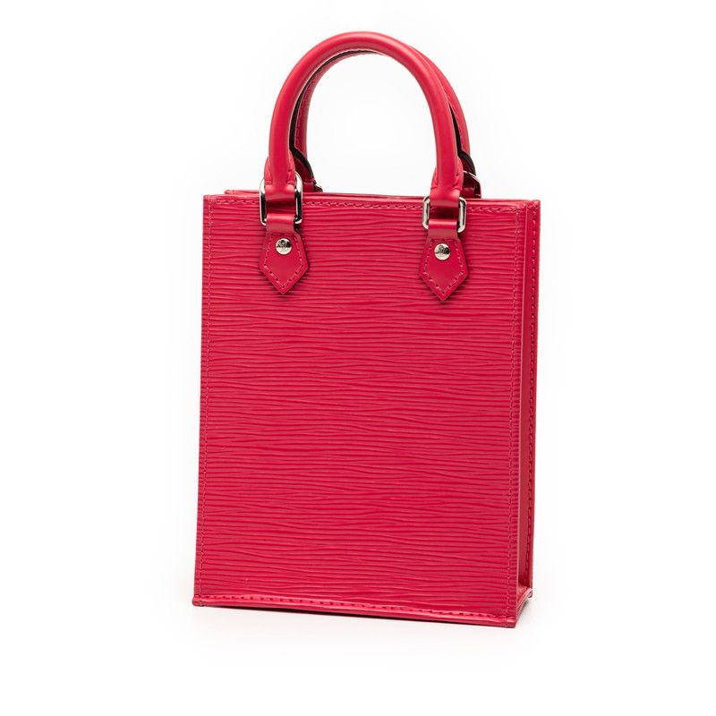 Louis Vuitton Epi Petite Sac Plat Shoulder Bag 2-Way Rose — view 3