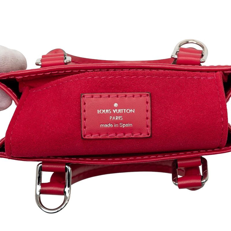Louis Vuitton Epi Petite Sac Plat Shoulder Bag 2-Way Rose — view 6
