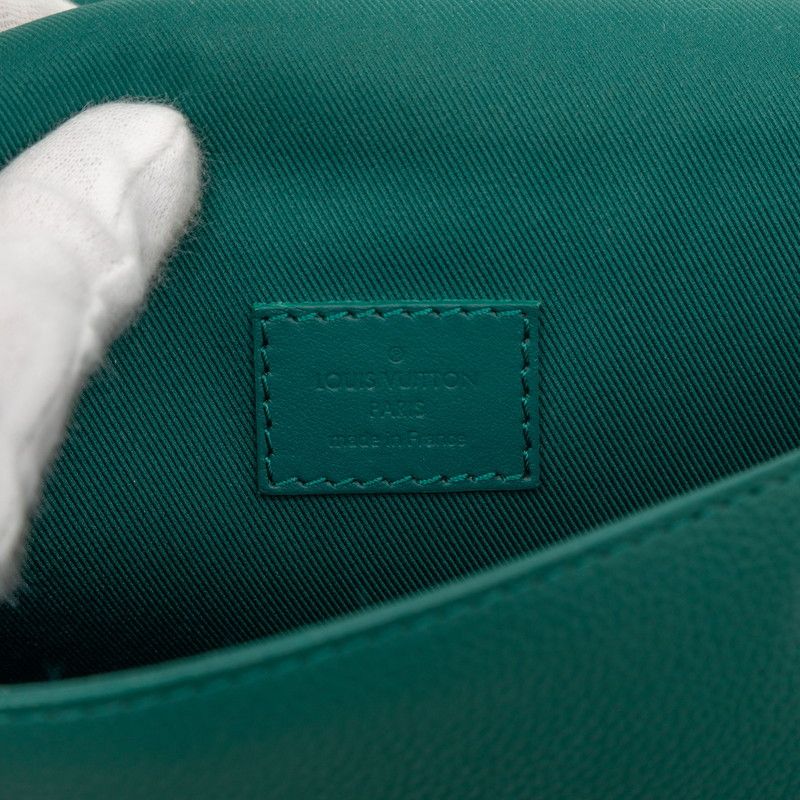 Louis Vuitton Aerogram Fastline Wearable Wallet eva Green Leather — view 5