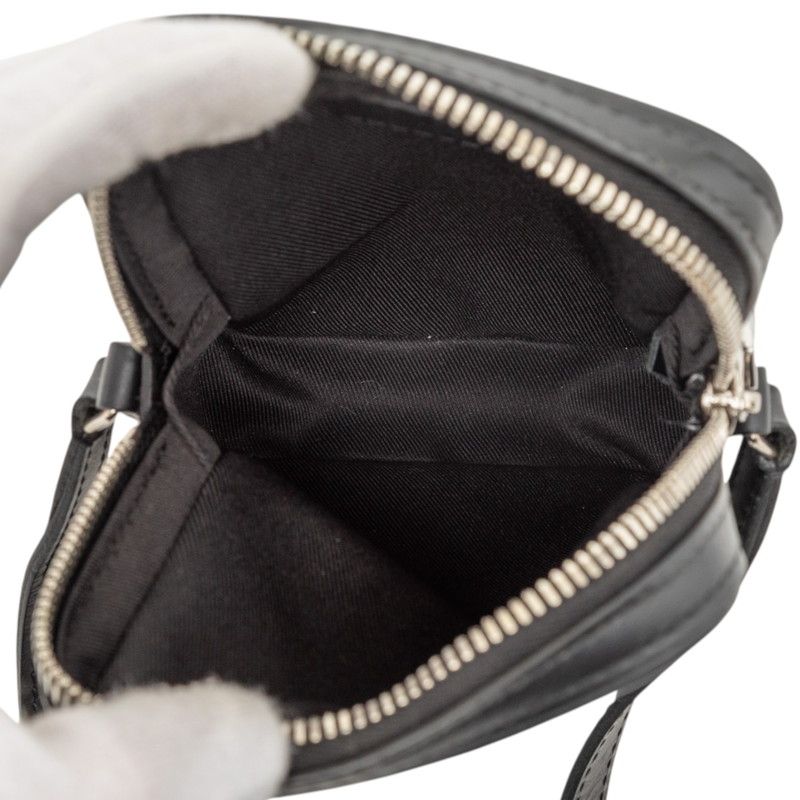 Louis Vuitton Epi Danube PM Black Yellow Leather — view 5