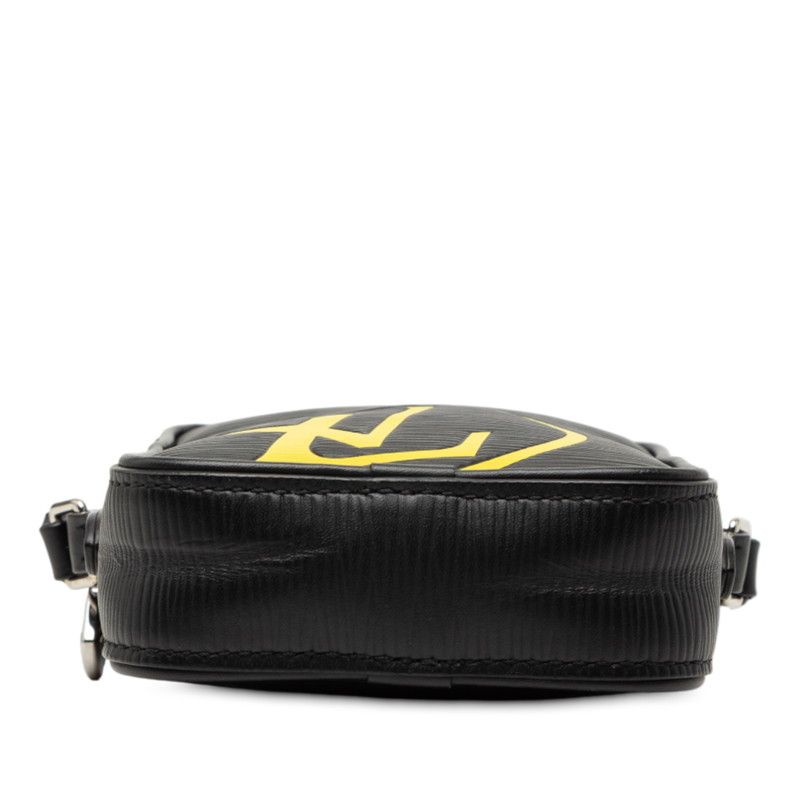 Louis Vuitton Epi Danube PM Black Yellow Leather — view 4