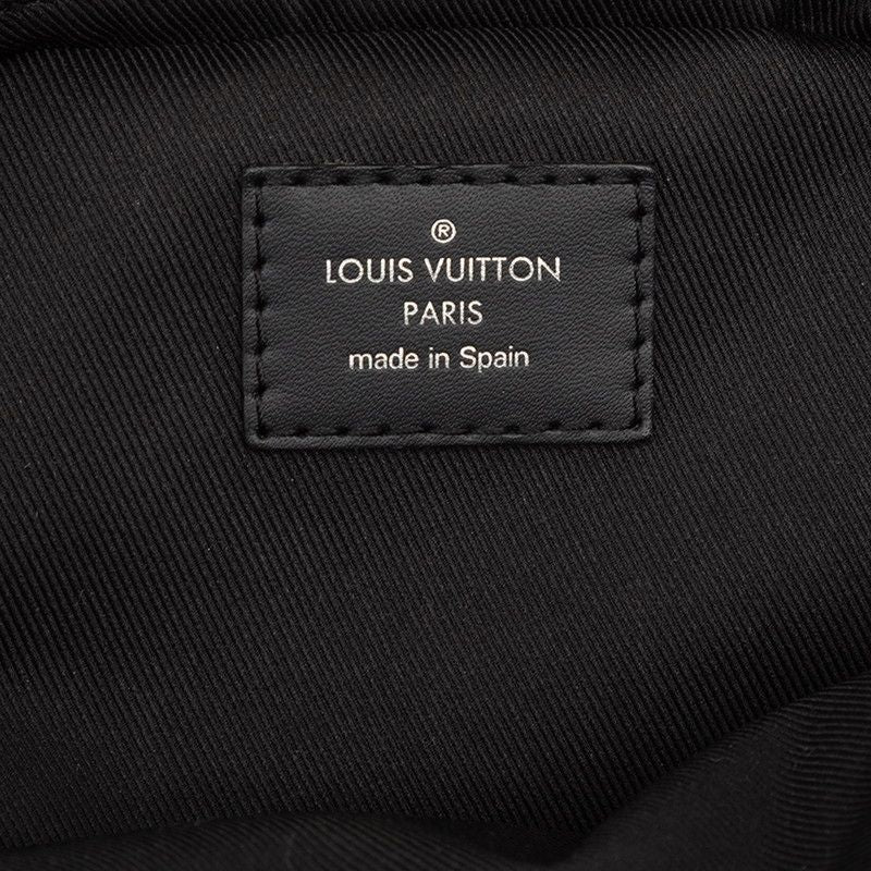 Louis Vuitton Epi Danube PM Black Yellow Leather — view 6