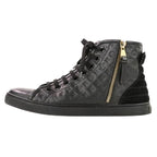 Louis Vuitton Monogram Empreinte Side Zip High Cut Sneakers Size 37 Approximatel — view 3