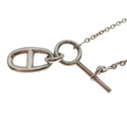 Hermes Chaine D'ancre Amulet Necklace Pendant Chain Silver SV 925 — view 7
