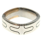 Hermes Square Combination Star-ring 58 Silver Bronze — view 6