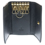 Gucci GG Marmont Leather Compact 6 key Case Black — view 4