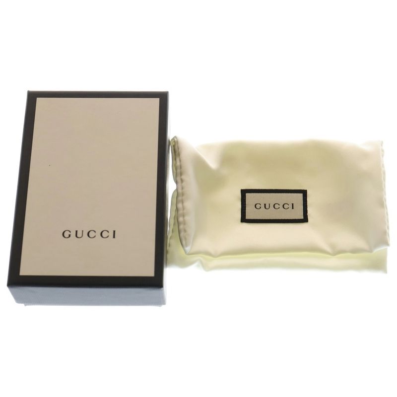Gucci GG Marmont Leather Compact 6 key Case Black — view 6