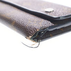 Louis Vuitton Portefeuille Long Monogram Macassar Leather — view 5