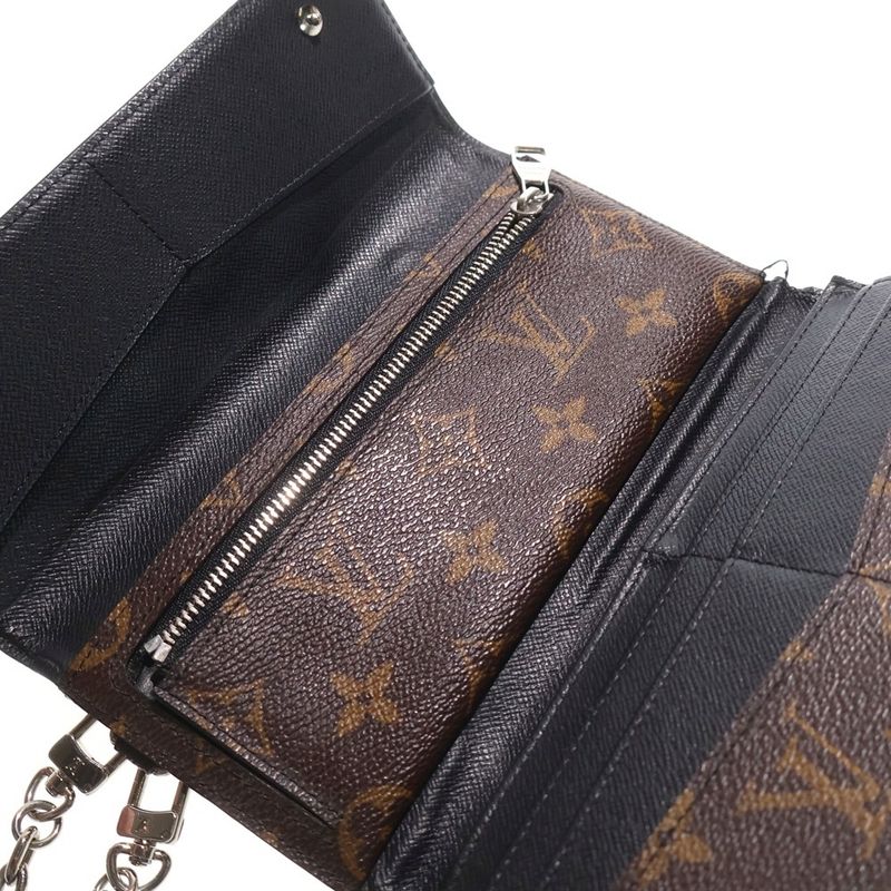 Louis Vuitton Portefeuille Long Monogram Macassar Leather — view 4