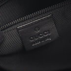 Gucci Shoulder Bag GG Canvas 018.1612 Black Leather — view 5