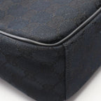 Gucci Shoulder Bag GG Canvas 018.1612 Black Leather — view 6