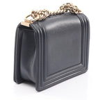 Chanel Shoulder Bag As3018 Navy Leather Chain — view 3