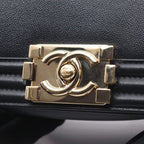 Chanel Shoulder Bag As3018 Navy Leather Chain — view 7