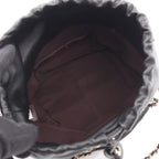 Chanel Shoulder Bag As2313 Black Lambskin Bucket Drawstring Chain — view 4