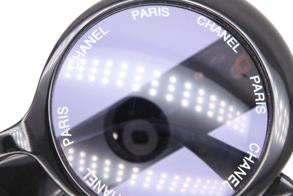 Chanel Paris Sunglasses Eyewear CC Logo Black Vintage — view 4
