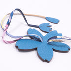 Hermes Petite Ash Charm Cherry Blossom Blue — view 3