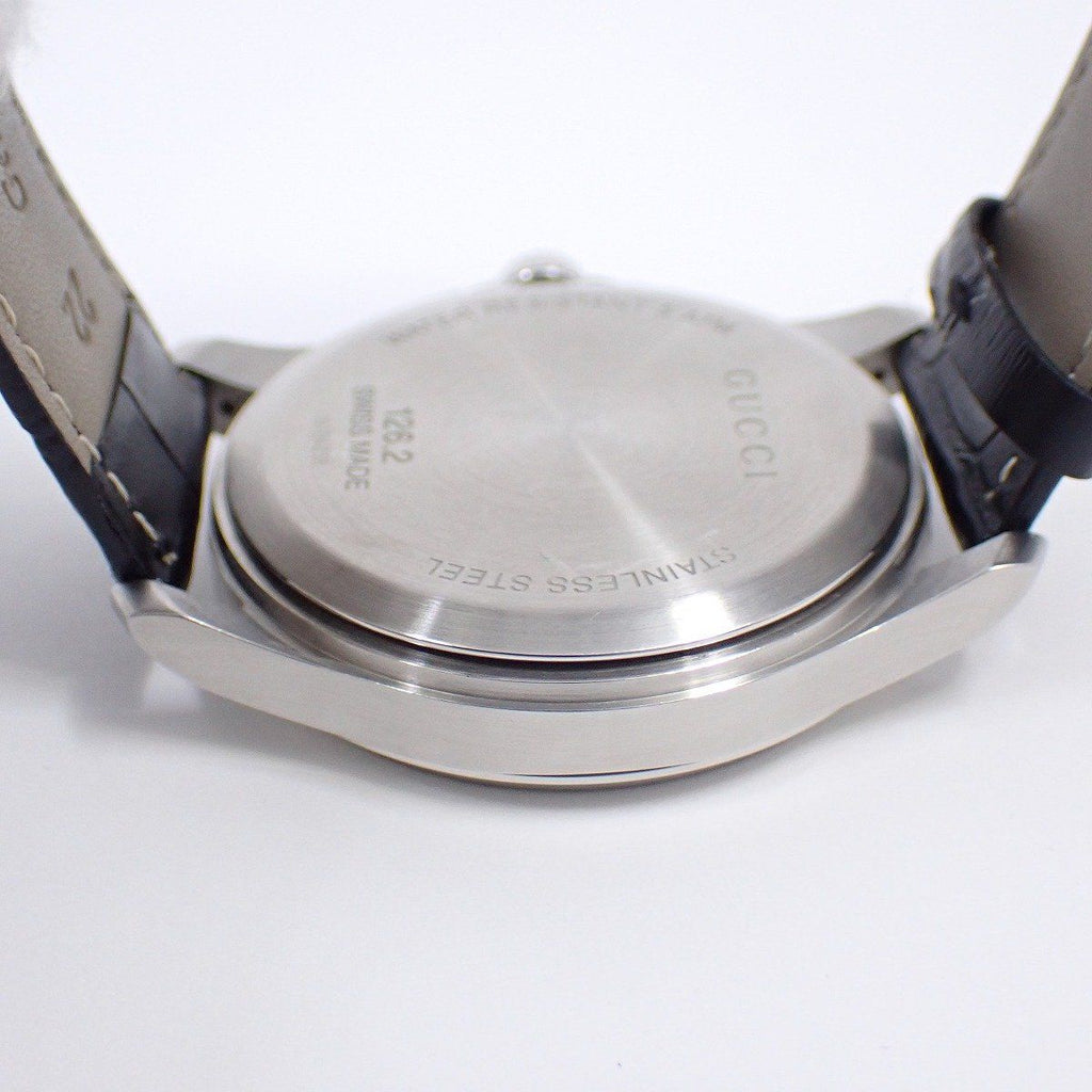 Gucci 126.2 Timeless Chronograph Quartz Watch Blue Dial External — view 8