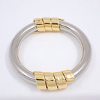 Loewe Bangle Silver Color Gold — view 2