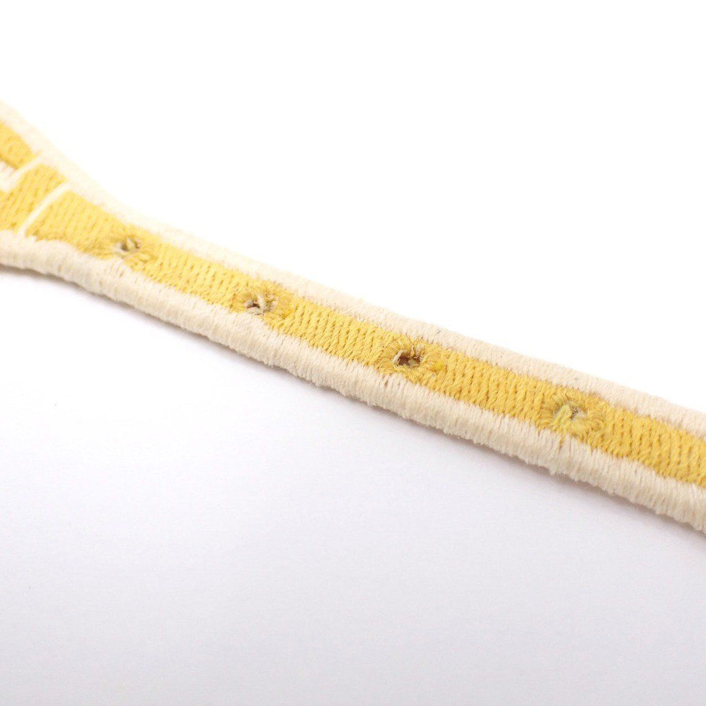 Fendi FF Logo Misanga Bracelet Yellow Size — view 4