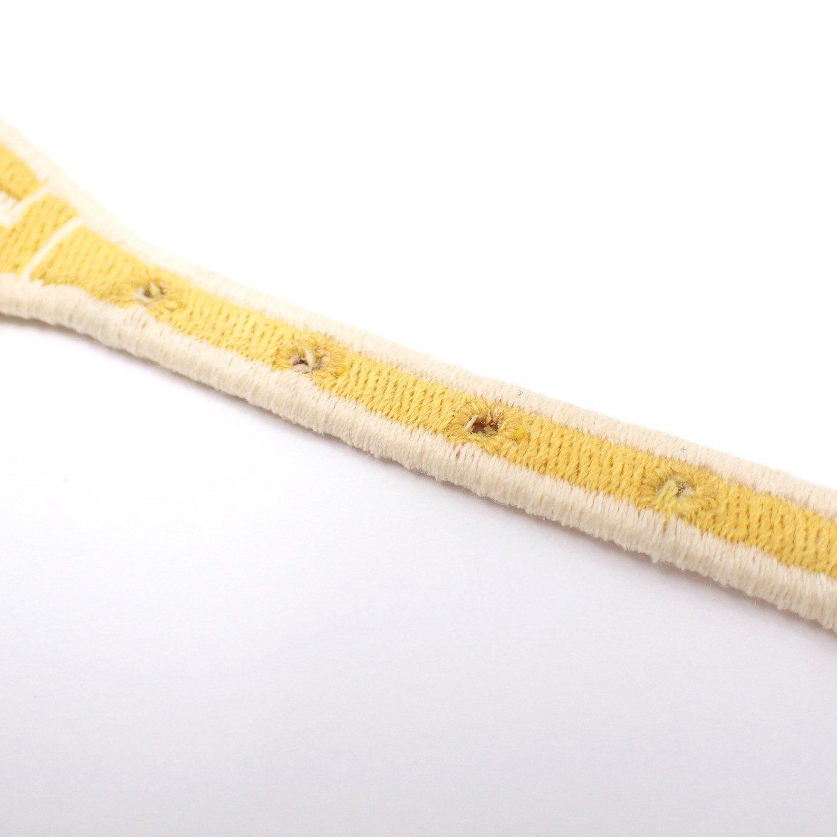 Fendi FF Logo Misanga Bracelet Yellow Size — view 4