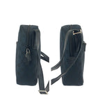 Gucci Black Silver Hardware GG Canvas Leather 018.1612 Shoulder Bag Messenger — view 9