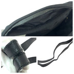 Gucci Black Silver Hardware GG Canvas Leather 018.1612 Shoulder Bag Messenger — view 7