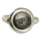 Hermes Serie Ring Engraved 925 47 Silver — view 6