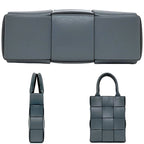 Bottega Veneta 2-Way Bag Mini Cassette Shoulder Gray — view 3