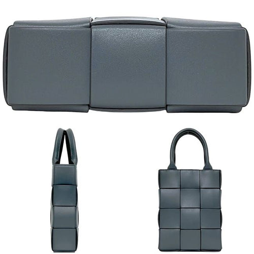 Bottega Veneta 2-Way Bag Mini Cassette Shoulder Gray — view 3