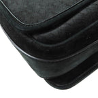 Saint Laurent Paris YSLmonogram Velvet Shoulder Bag Black Silver-hardw — view 8