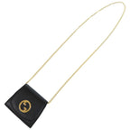 Gucci Chain Wallet Blondie Leather Black Bifold 1206 — view 4