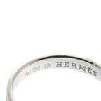 Hermes Empreinte Ring 18K White Gold 49 — view 8