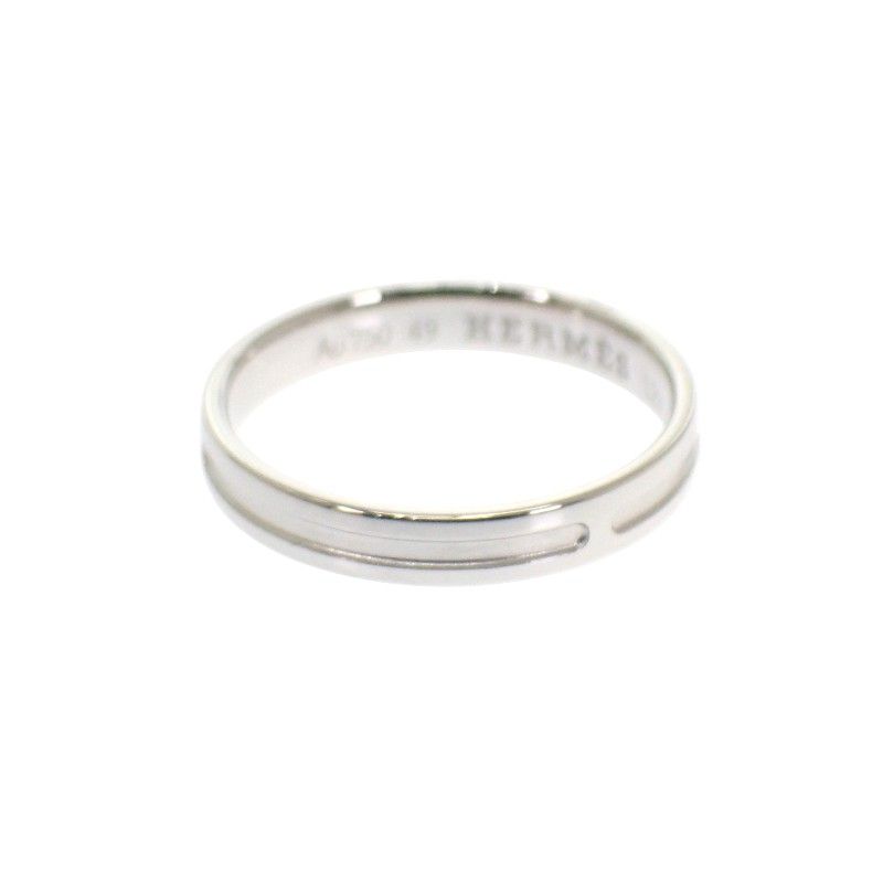 Hermes Empreinte Ring 18K White Gold 49 — view 3