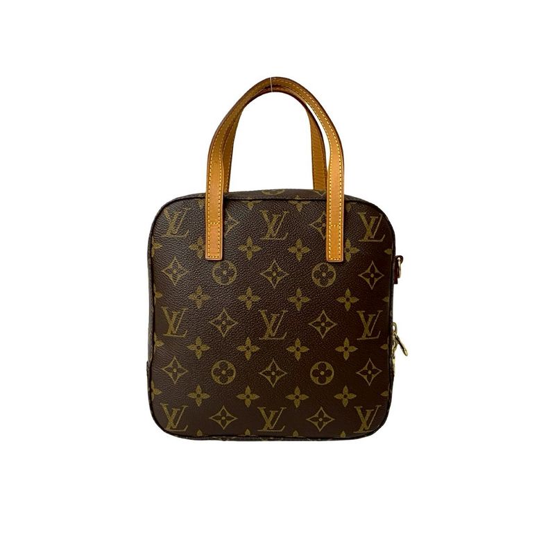 Louis Vuitton Spontini Monogram Leather 2-Way Shoulder Bag Brown 319-5 — view 4