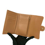 Chanel Quilted Coco Mark Caviar Leather Trifold — view 7