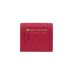 Chanel Coco Mark Caviar Leather Trifold Wallet Mini — view 2