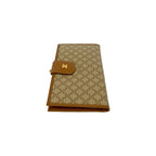 Celine Vintage Macadam Pattern Triomphe Logo Hardware Leather — view 4