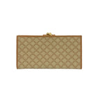 Celine Vintage Macadam Pattern Triomphe Logo Hardware Leather — view 2