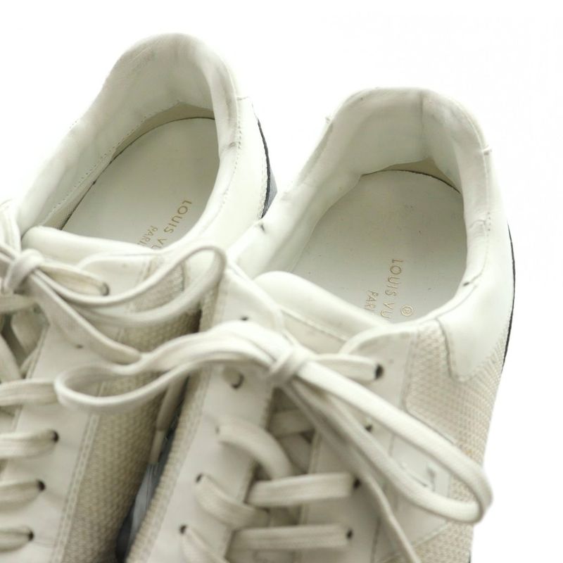 Louis Vuitton Run Away Line Sneakers 5.5 White Black SS OS — view 4