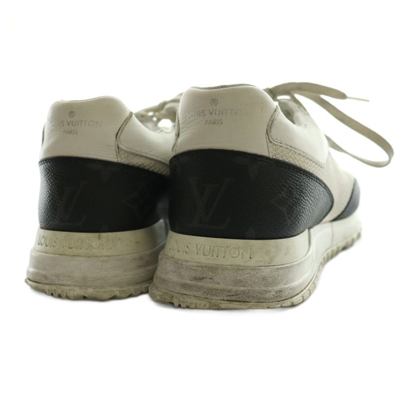 Louis Vuitton Run Away Line Sneakers 5.5 White Black SS OS — view 5
