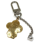 Louis Vuitton Chain-vivienne BFF Key Holder Bag Charm Metal Gold Silver — view 3