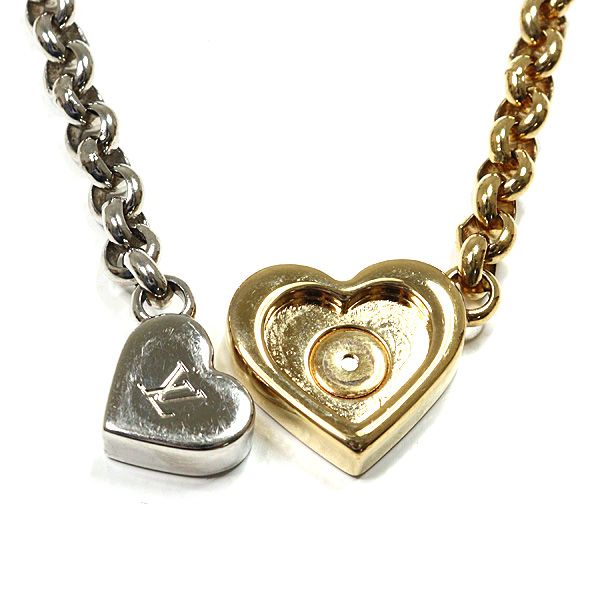 Louis Vuitton Chain-vivienne BFF Key Holder Bag Charm Metal Gold Silver — view 4