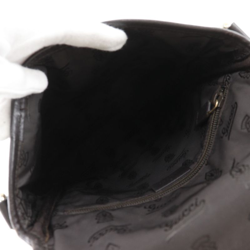 Gucci GG Guccissima Leather Brown Shoulder Bag — view 6