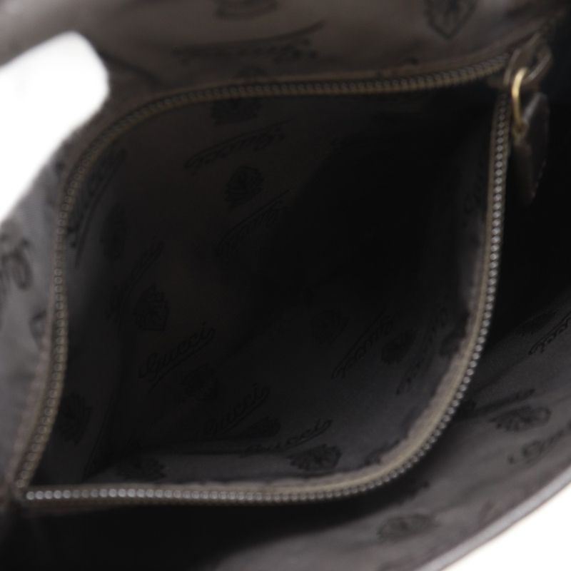 Gucci GG Guccissima Leather Brown Shoulder Bag — view 7