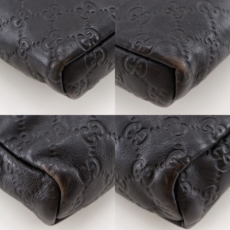 Gucci GG Guccissima Leather Brown Shoulder Bag — view 5