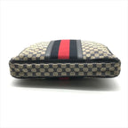 Gucci GG Canvas Business Bag 2-Way Bag Sherry Line Navy Bag — view 4