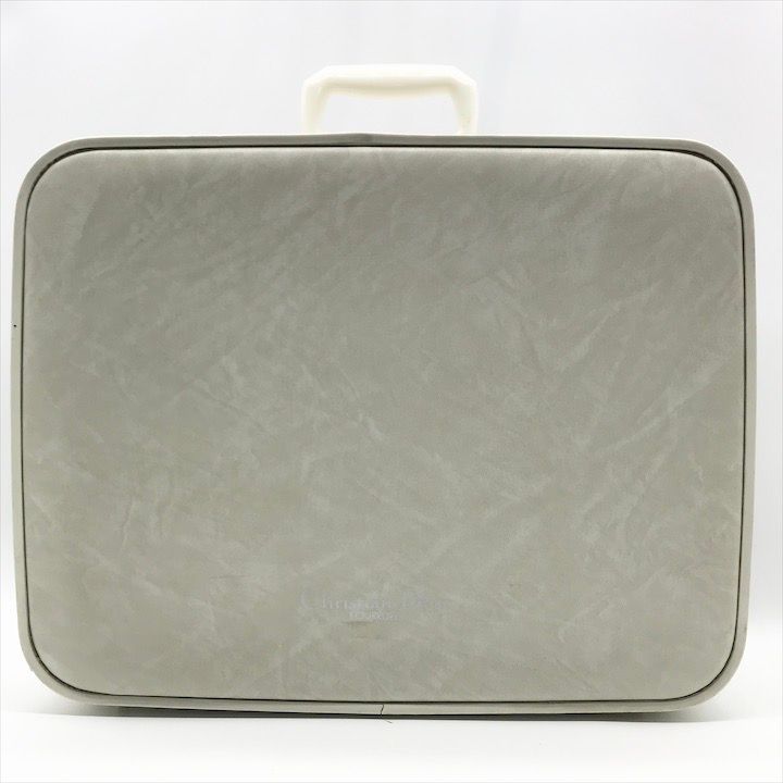 Dior Trunk Attache Case Travel Bag Vintage White — view 3