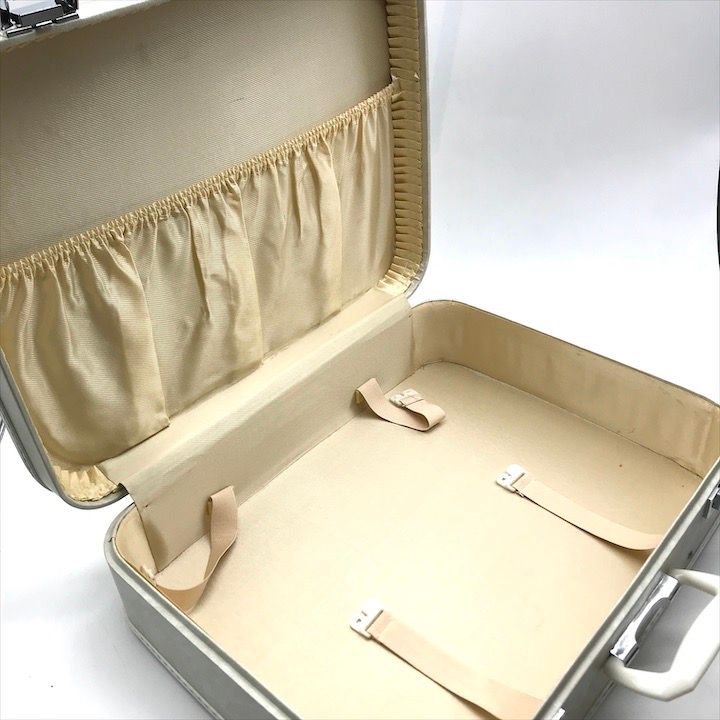 Dior Trunk Attache Case Travel Bag Vintage White — view 9