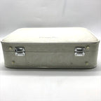 Dior Trunk Attache Case Travel Bag Vintage White — view 5